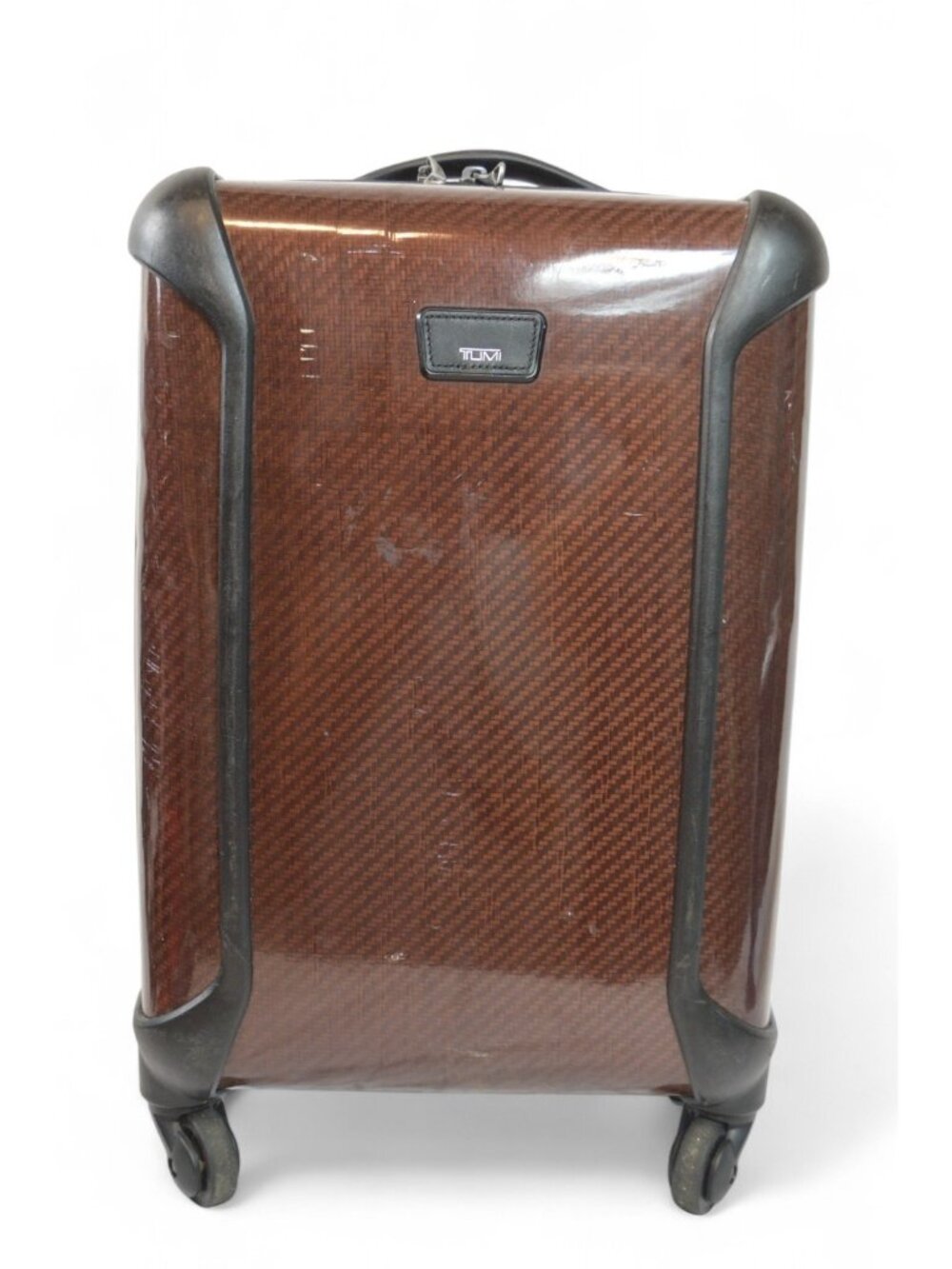 TUMI Tegra-Lite International Carry-On Hardside Spinner Luggage Dark Brown